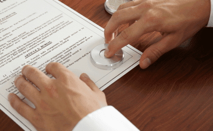 notarizzazione in blockchain