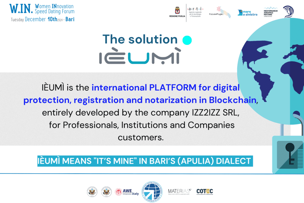 ièumì izz2izz bari blockchain puglia ieumi ièumì izz2izz bari blockchain puglia ieumi win