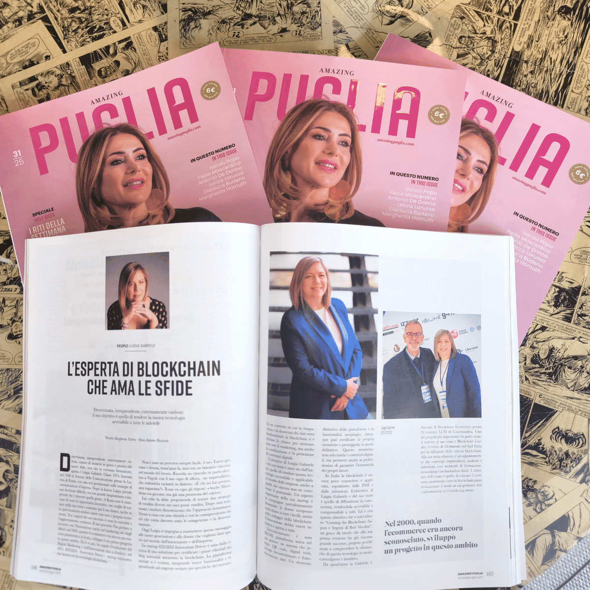 L'esperta di blockchain si racconta su Amazing Puglia