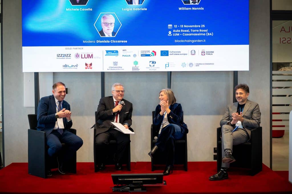 blockchain garden lum casamassima izz2izz i&egrave;umi editoria giornalismo e blockchain nonnis